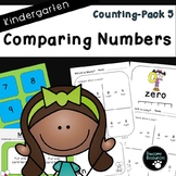 Comparing Numbers-Pack 5 (Kindergarten-K.CC.7)