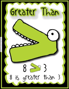 greater than or less than