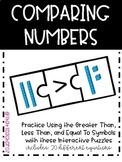 Comparing Numbers Puzzles