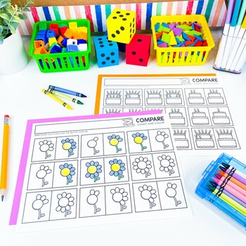 comparing numbers sets worksheets by natalie lynn