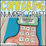 Christmas Comparing Numbers Craft