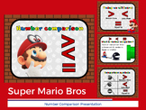 Comparing Numbers Super Mario: Chain Chomp Math PowerPoint presentation