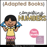 Comparing Numbers Using Symbols Adapted Books [Level 1 + 2