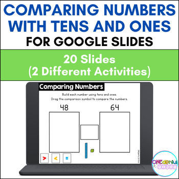 Preview of Comparing Two-Digit Numbers With Tens and Ones for Google Slides
