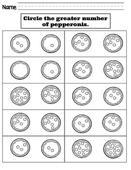 Comparing Numbers 0-10 || Worksheets by Teachin Lil Minds | TpT