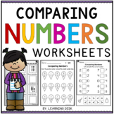 Comparing Numbers Worksheets | Numbers Sense Recognition 1