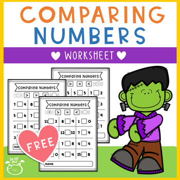 Preview of Comparing Numbers Worksheets free