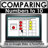 Comparing Numbers to 10 Digital Resource
