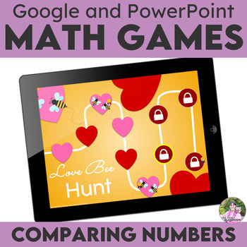 Preview of Comparing Numbers to 100 and 200 Games | Digital Math Game | Google™ and PPT