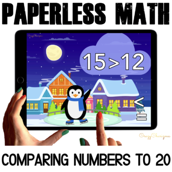 Preview of Comparing Numbers to 20 Google Classroom