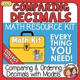 Comparing & Ordering Decimals using models - tenths & hund