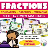 Evaluate Fractions | Compare, Order, Estimate | 16 TASK CA