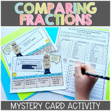 Comparing & Ordering Fractions Math Mystery