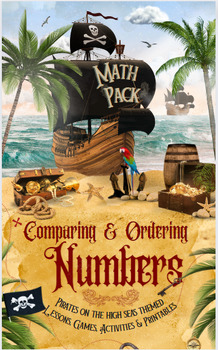 Preview of Comparing & Ordering Numbers (Activities, Games, Worksheets)