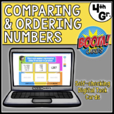 Comparing & Ordering Numbers | Place Value Boom Cards | Di