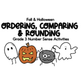 Comparing, Ordering, Rounding Numbers | Fall & Halloween |