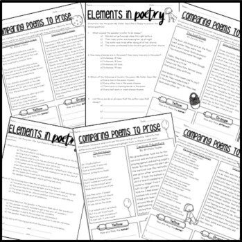 lesson 21 comparing poems plays and prose