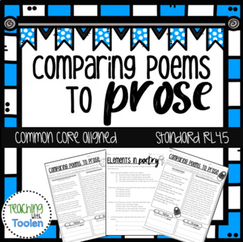 Preview of Comparing Poems to Prose