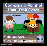 Comparing Point of View Task Cards- Part A Part B Format (EBSR)