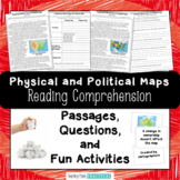 Comparing Political & Physical Maps Activity - Reading Com