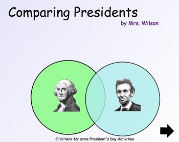 Preview of Comparing Presidents