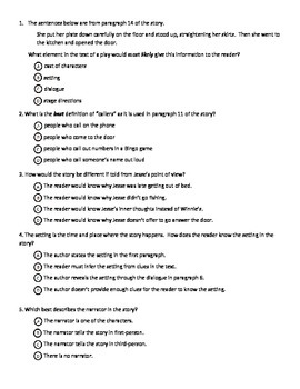 Comparing Prose, Poetry, and Drama Quiz for Fourth Grade by Mac Daniel