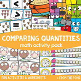 Comparing Quantities {Math Activities Pack #8}