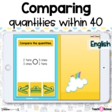 Comparing Quantities & Numbers within 40 | Boom Digital Ta