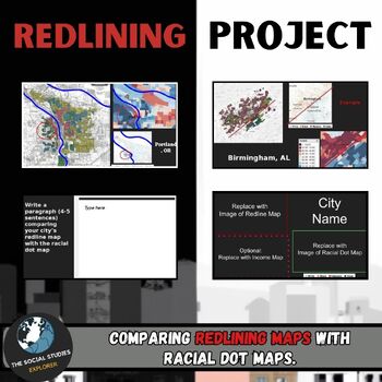 Preview of Comparing Redlining Map with Racial Dot Map Activity