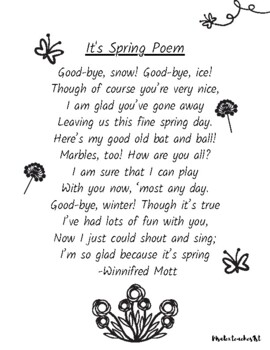 Comparing Summer And Spring With Poems, Venn Diagram And Writing