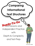 Comparing Text Structures - Ready-To-Go!