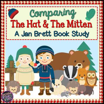 Preview of The Mitten & The Hat: Compare and Contrast with Jan Brett Stories