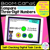 Comparing Three Digit Numbers BOOM™ Cards Standard 2.NBT.4