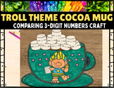 Comparing Three Digit Numbers Troll Theme Math Craft| Place Value Math Craft