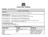 Comparing Timelines: Farm Themed!  (K-2)