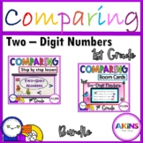Comparing Two- Digit Numbers Bundle Distance Learning