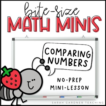 Preview of Comparing Two-Digit Numbers | Place Value | Math MiniLesson | Google Slides
