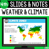 Comparing Weather and Climate Slides & Notes Worksheet | 4