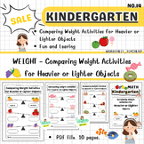 Comparing Weight Activities for  Heavier or Lighter  Objec