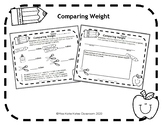 Comparing Weight Hands On Activity