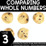 Comparing Whole Numbers - 4th Grade Math Workshop Activiti