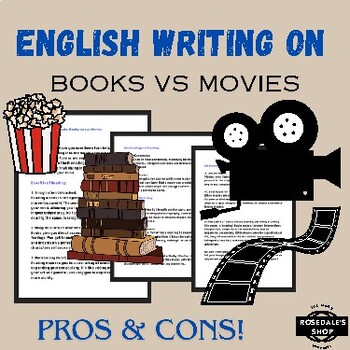 Preview of Comparing Worlds: Great Debate - Books vs. Movies (English Text: Comparisons)