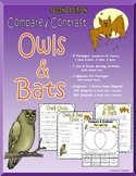 Compare and Contrast: Owls & Bats (SECOND EDITION)
