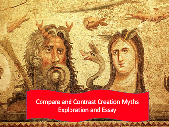 Preview of Comparing and Contrasting Creation Myths
