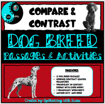 Preview of DISTANCE LEARNING Comparing and Contrasting Dog Breeds