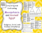Comparing and Contrasting Mesopotamia and Ancient Egypt