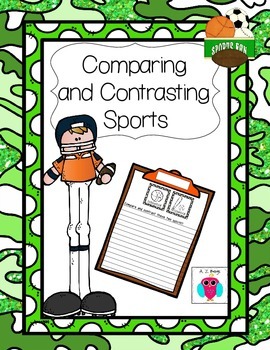 Preview of Comparing and Contrasting Sports