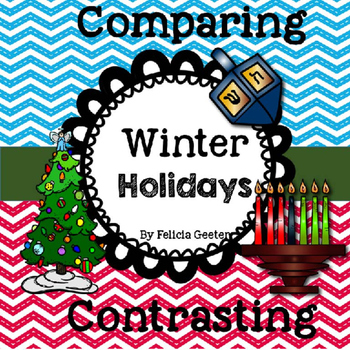 Preview of Comparing and Contrasting Winter Holidays