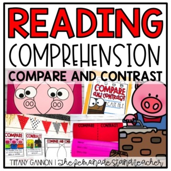 Preview of Compare and Contrast Activities & Worksheets | Reading Comprehension Activities