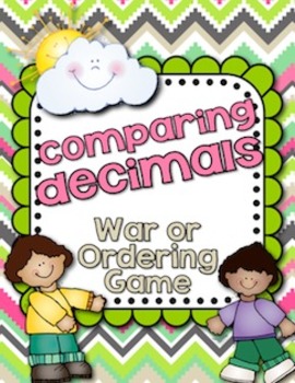 Preview of Comparing and Ordering Decimals - 2 Games in 1